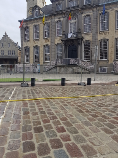 Gezaagde herbruik Zweedse graniet